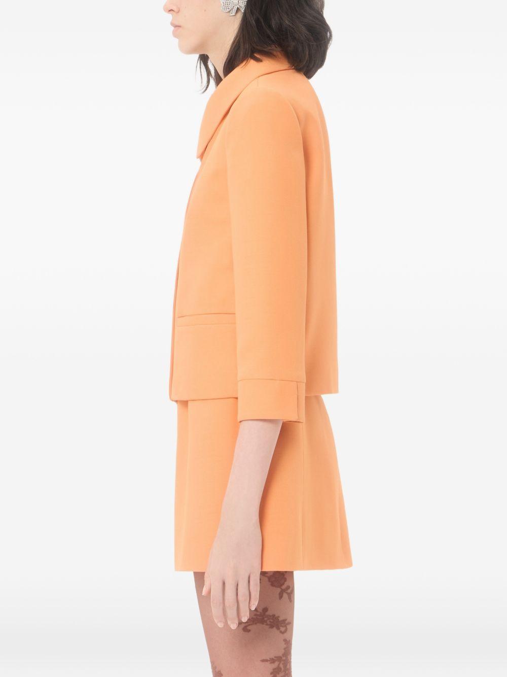 Crepe Couture jacket with jewel button 9B3CE3Y01CF 136 VALENTINO GARAVANI