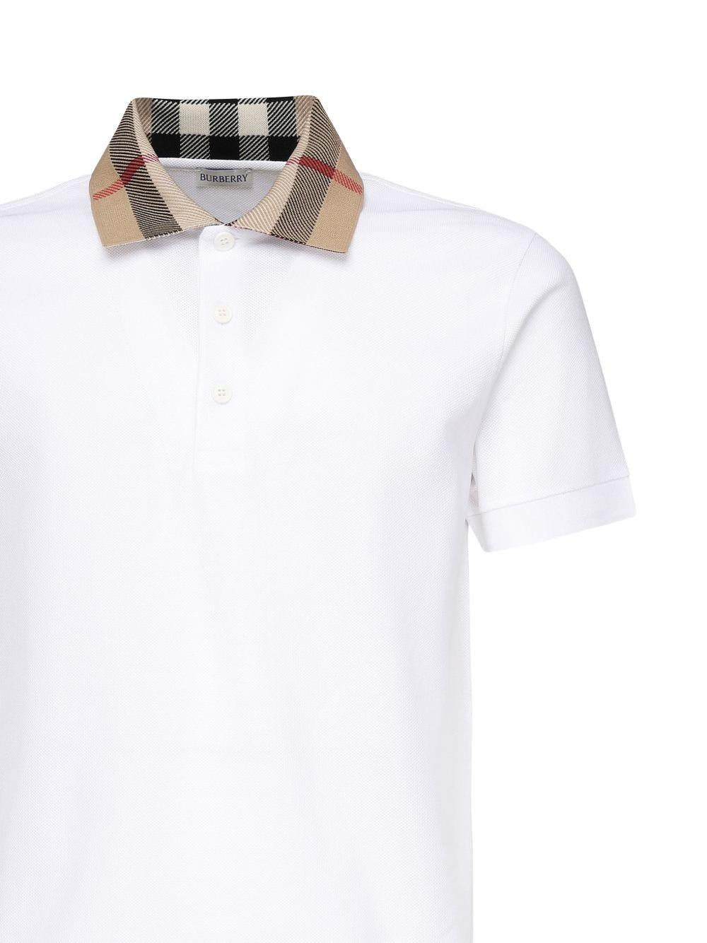 Vintage check print-detail polo shirt 8071621 A1464 BURBERRY