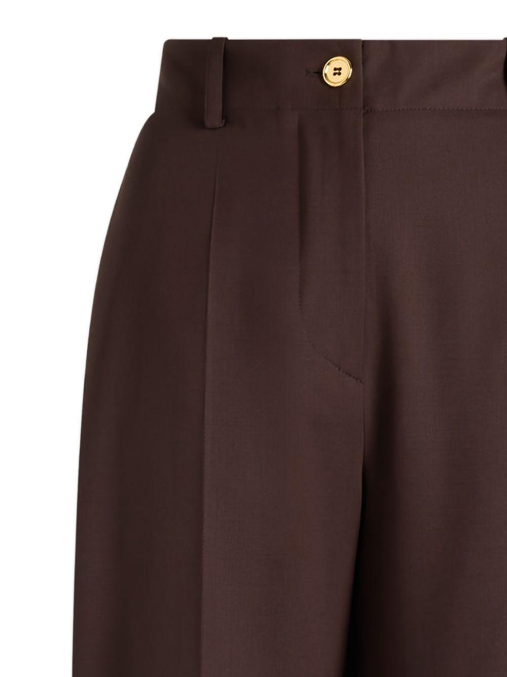 Iconic long trousers in sustainable technical wool TR0020103 812B PATOU