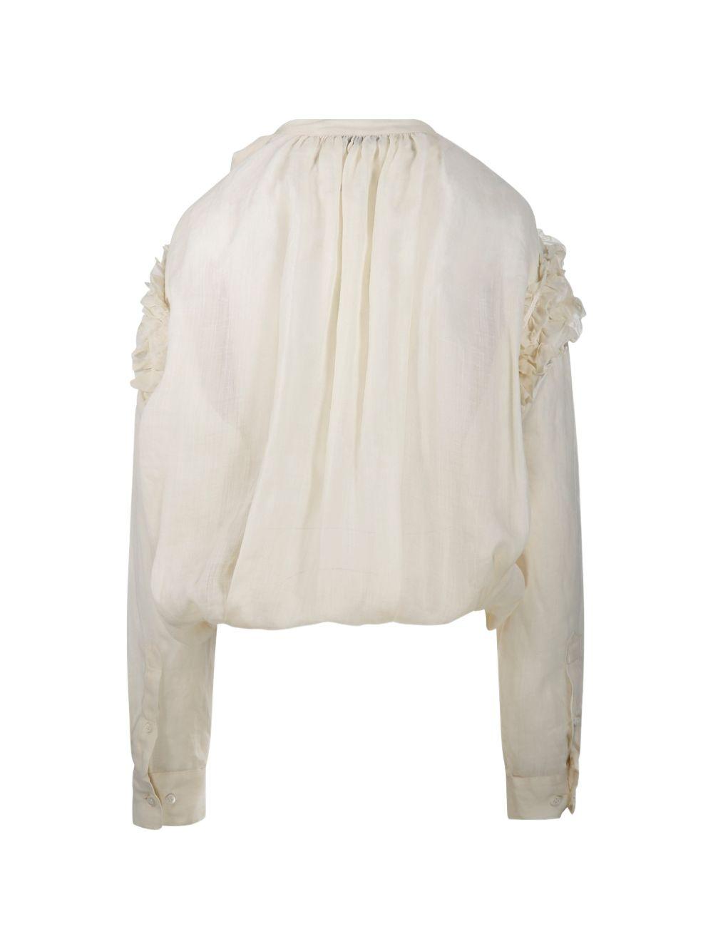 Cenver ramie blouse 010745 3112006 DRIES VAN NOTEN