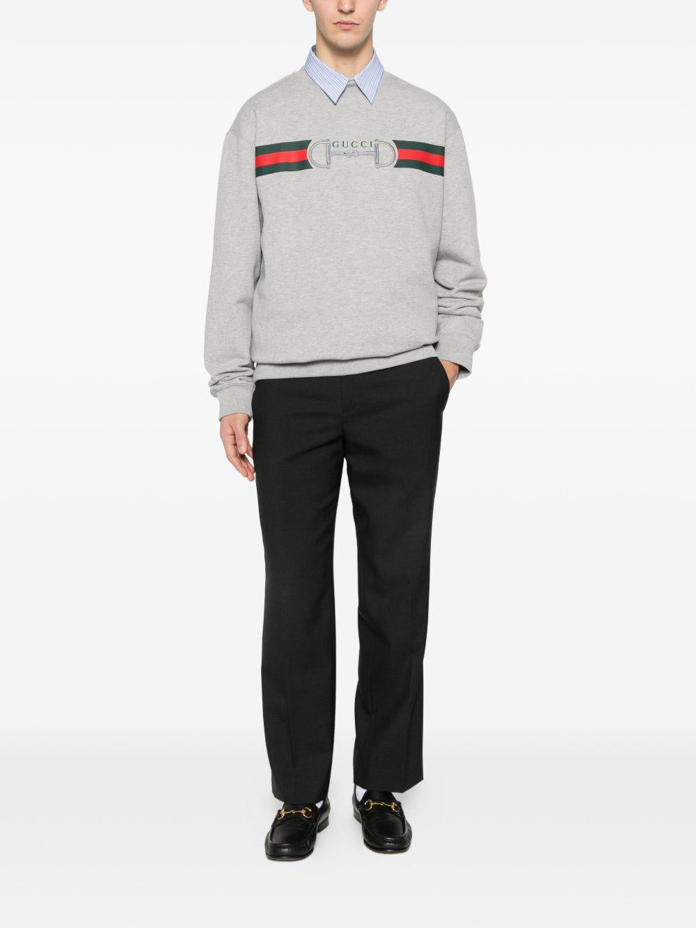 Cotton jersey sweatshirt with print 848737 XJHOK1056 GUCCI