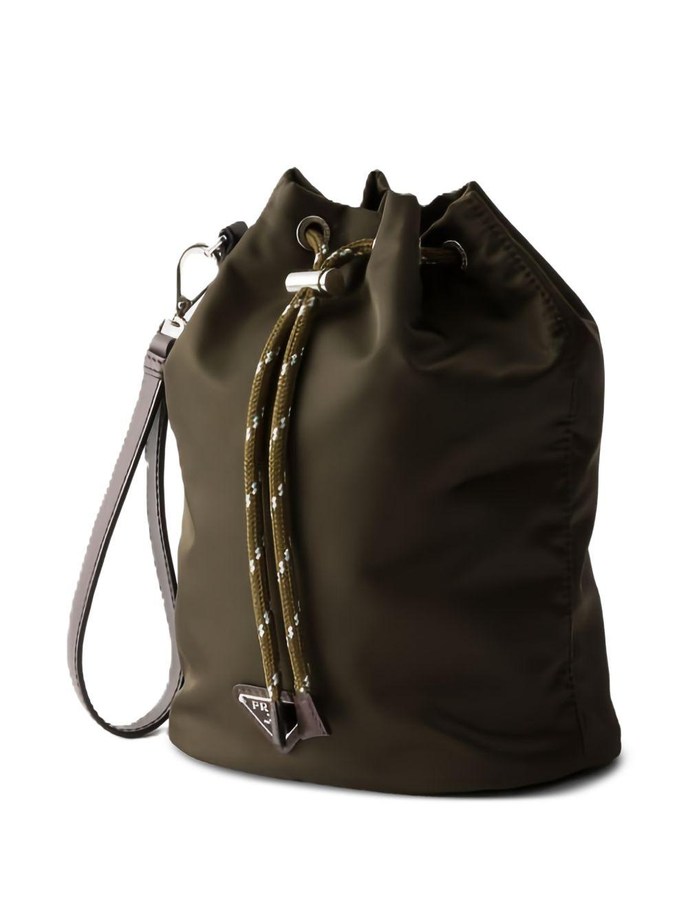 Speedrock Re-Nylon and leather pouch 2NE0672HE1 F0334 PRADA