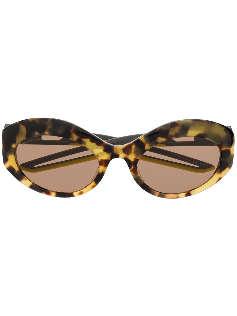 Hybrid oval sunglasses 584802 T00232229 BALENCIAGA