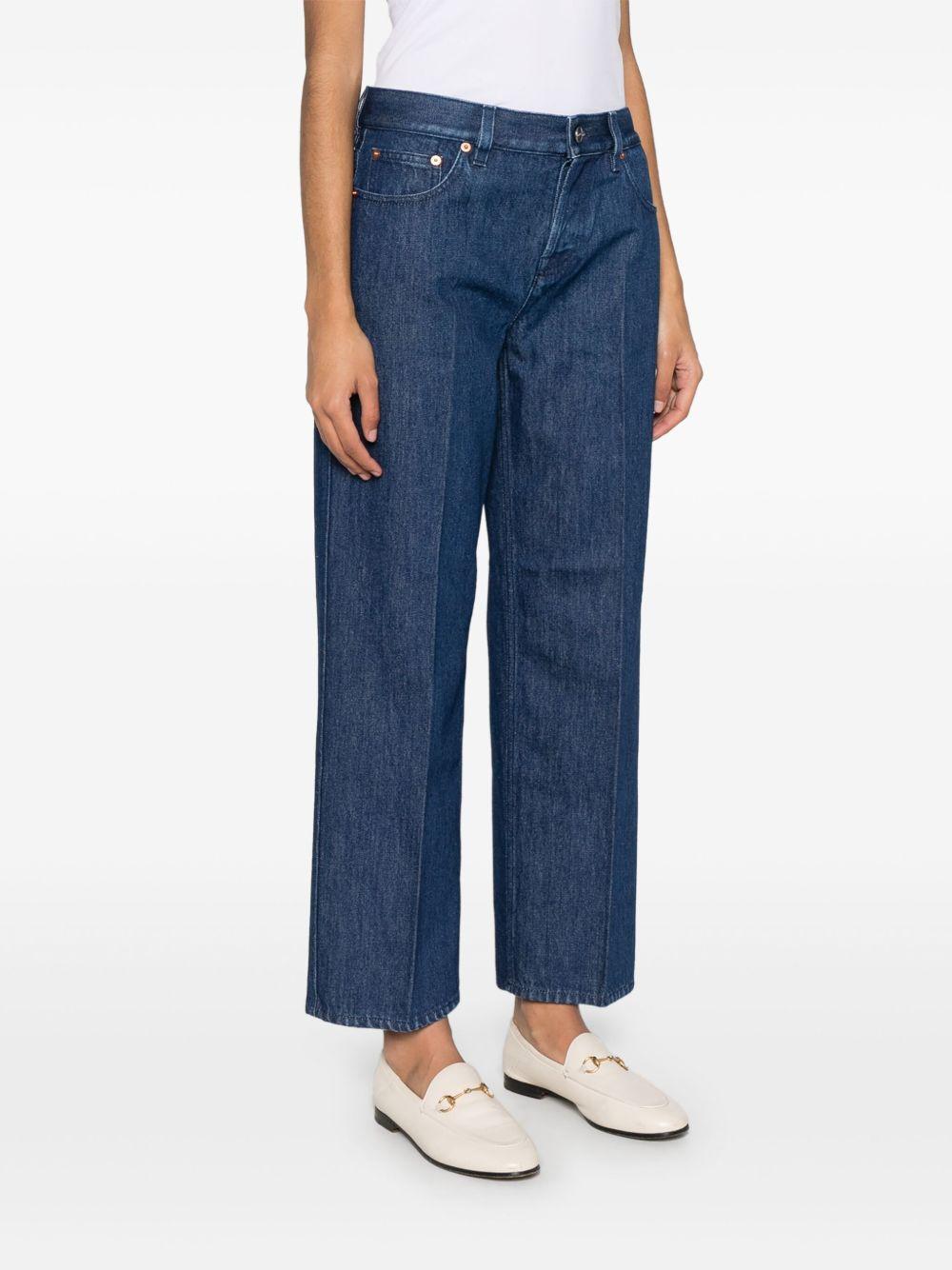 Straight fit denim trousers 812233 XDC834100 GUCCI