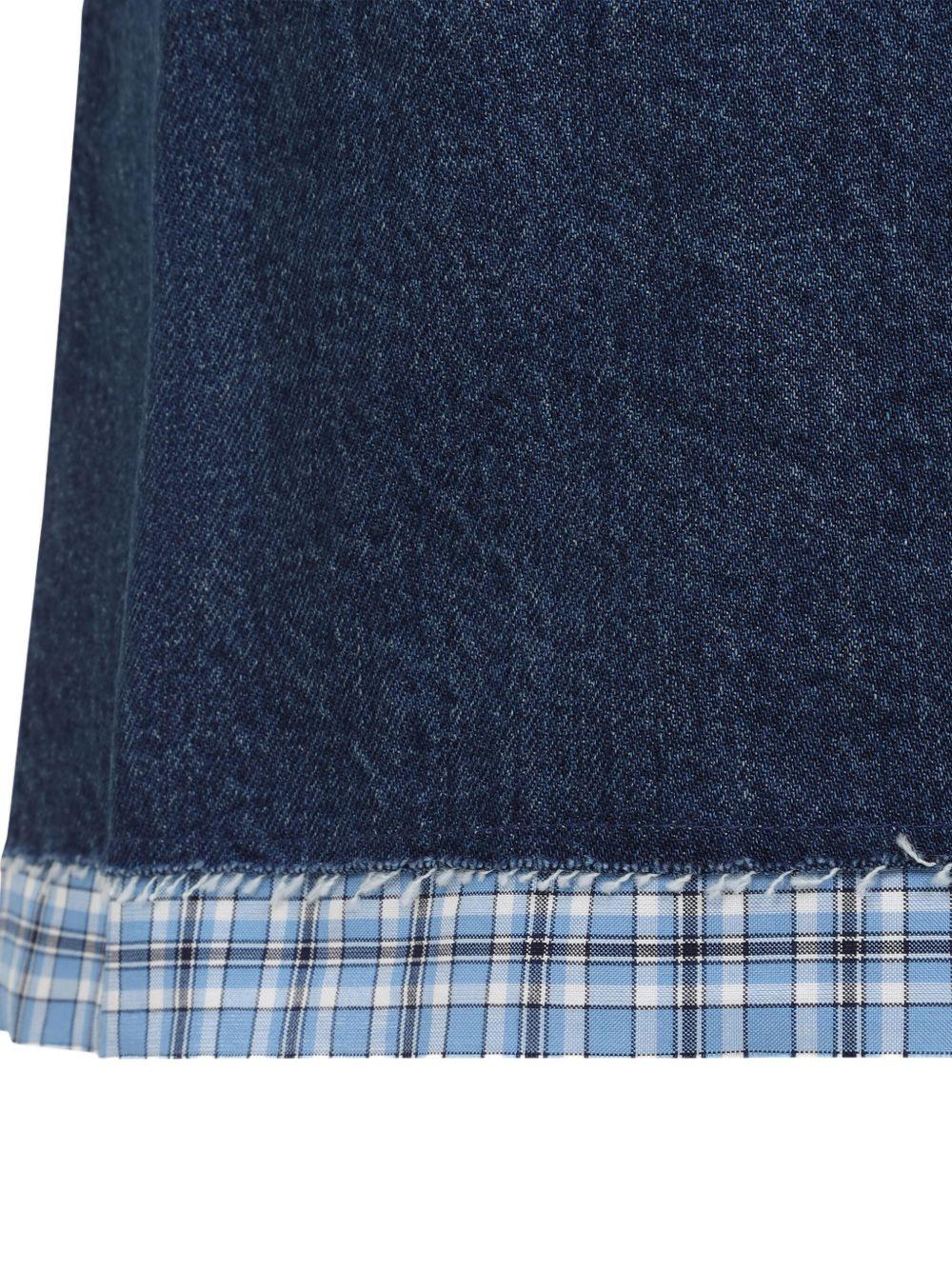 Denim dress<BR/><BR/><BR/> GWA219 1568F0008 MIU MIU