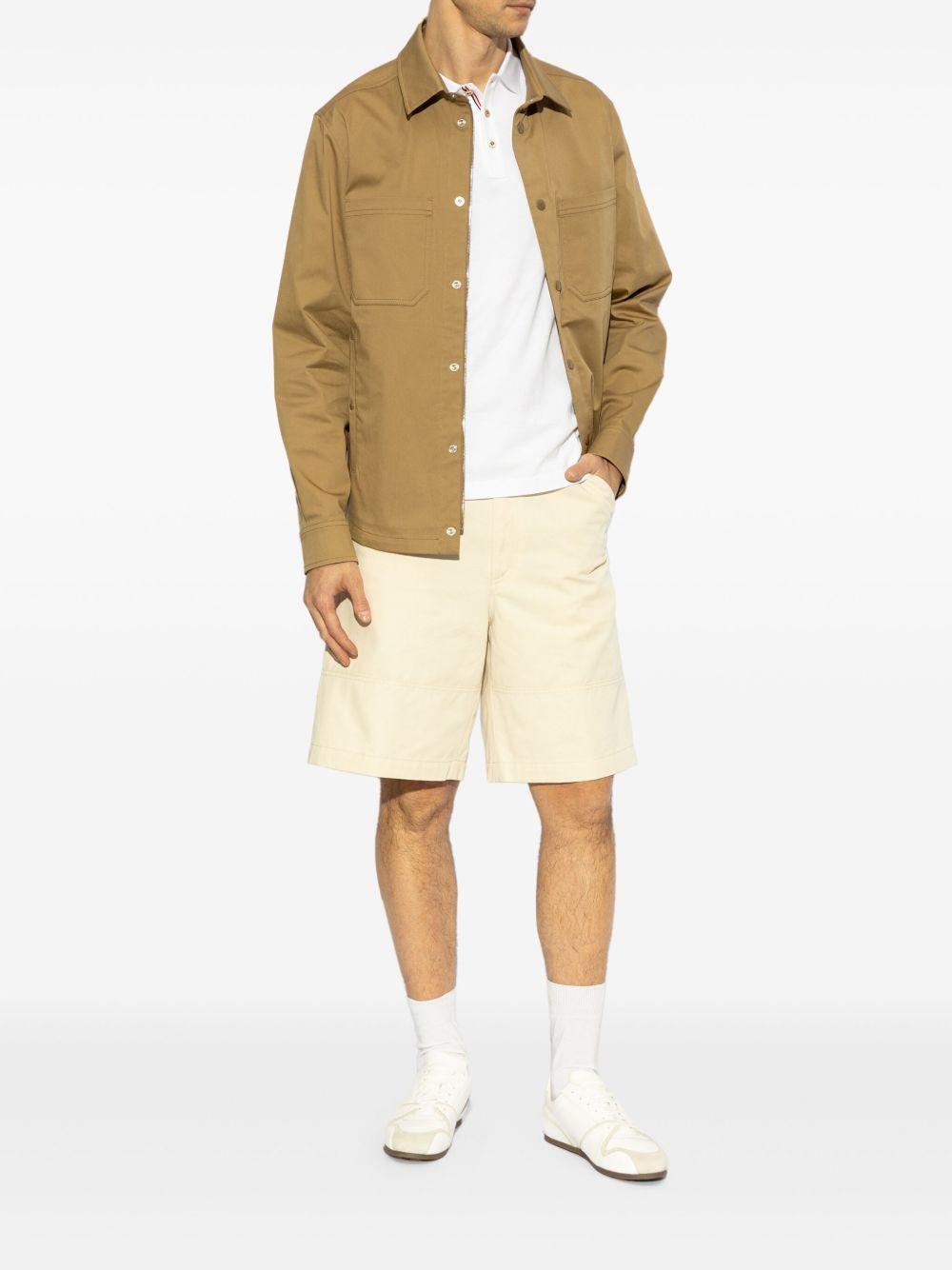 Logo-appliqué polo shirt K10918A00030 84556001 MONCLER