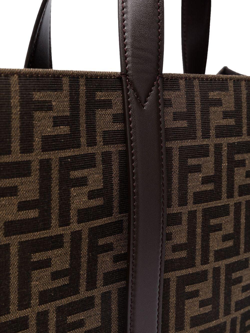 FF jacquard-motif tote bag<BR/><BR/><BR/> 7VA390 AG0MF19KW FENDI