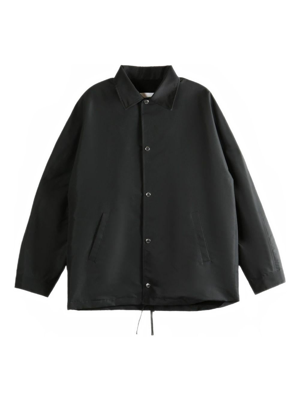 Coach jacket in polyfaille embroidered Givenchy Paris BM01G3166P 001 GIVENCHY
