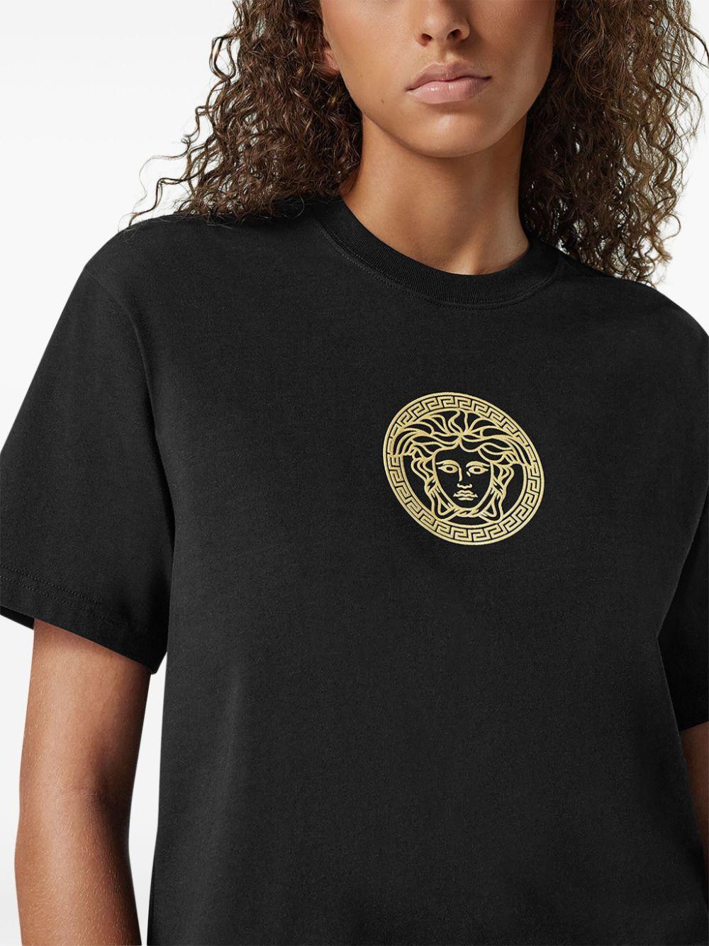 Medusa T-shirt<BR/><BR/><BR/> 1018892 1A136082B130 VERSACE