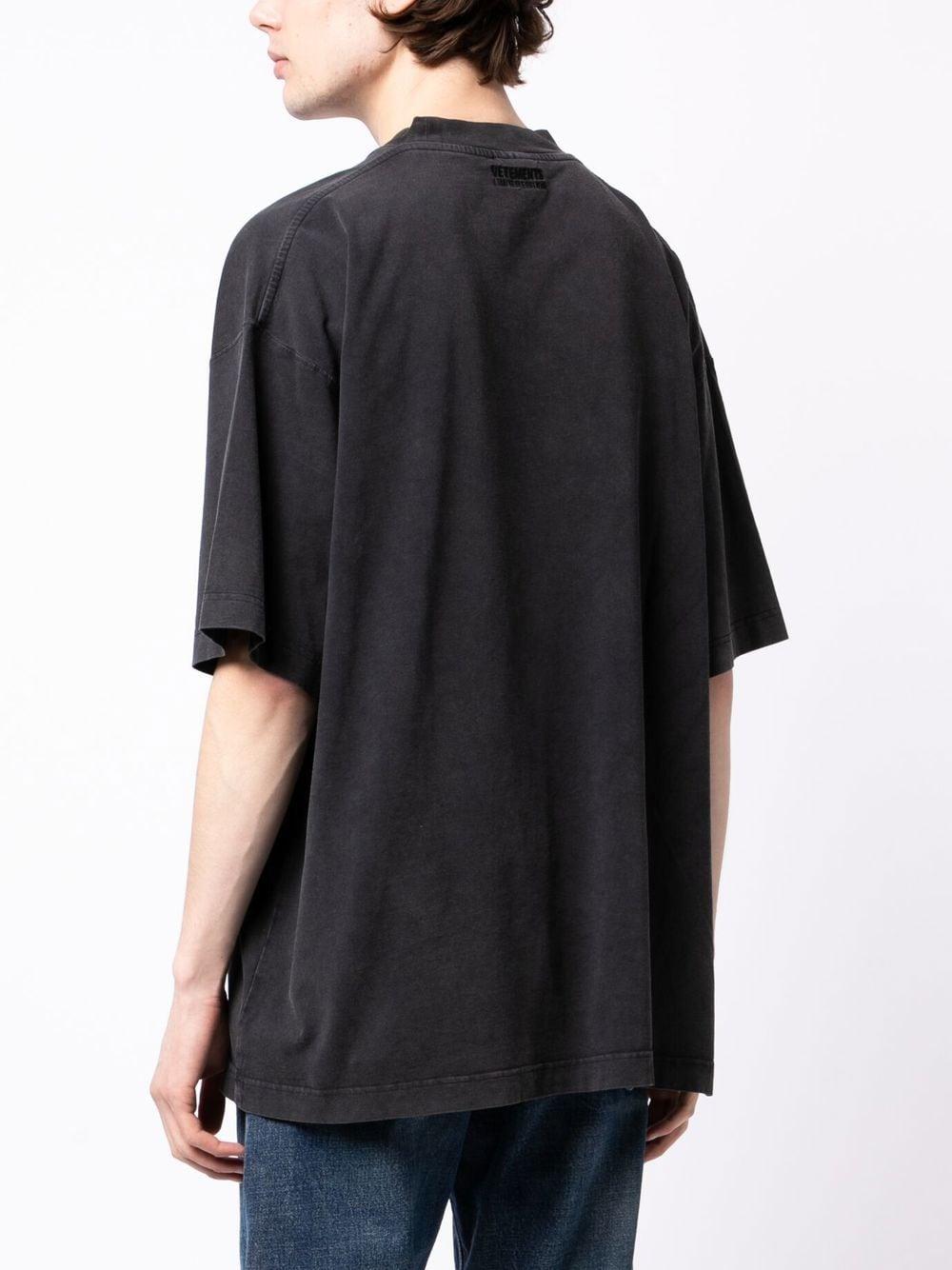 Logo-print T-shirt UE63TR720X WASHED VETEMENTS