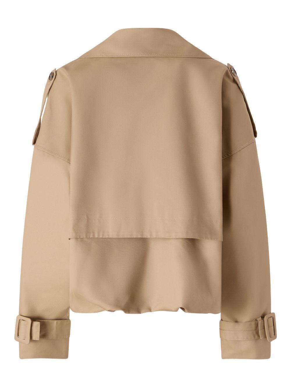Short double-breasted trench coat 106325 A1PRD41 PINKO