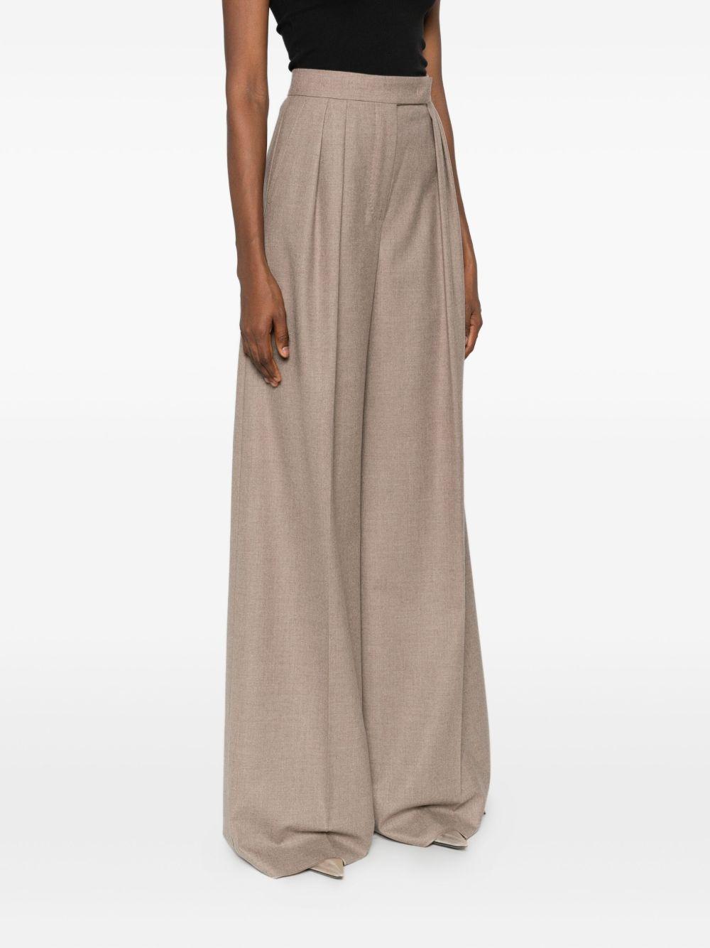 Cashmere foulé trousers 2521136012 ZULIA002 MAX MARA