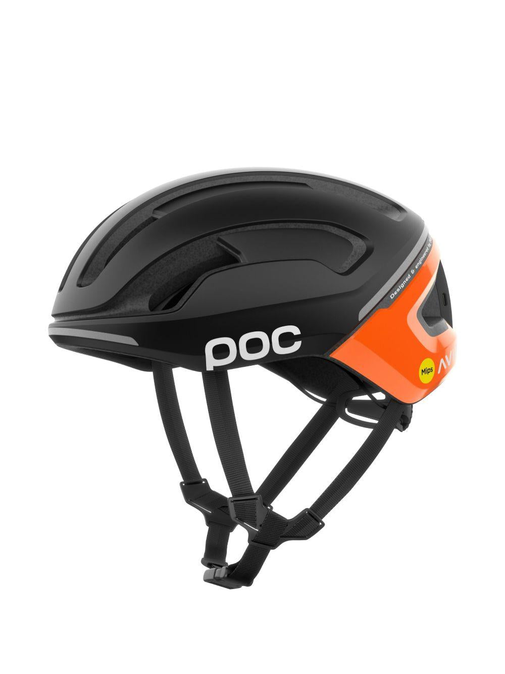 Omne Air MIPS helmet 10775 FLUORESCENT ORANGE/URANIUM BLA POC