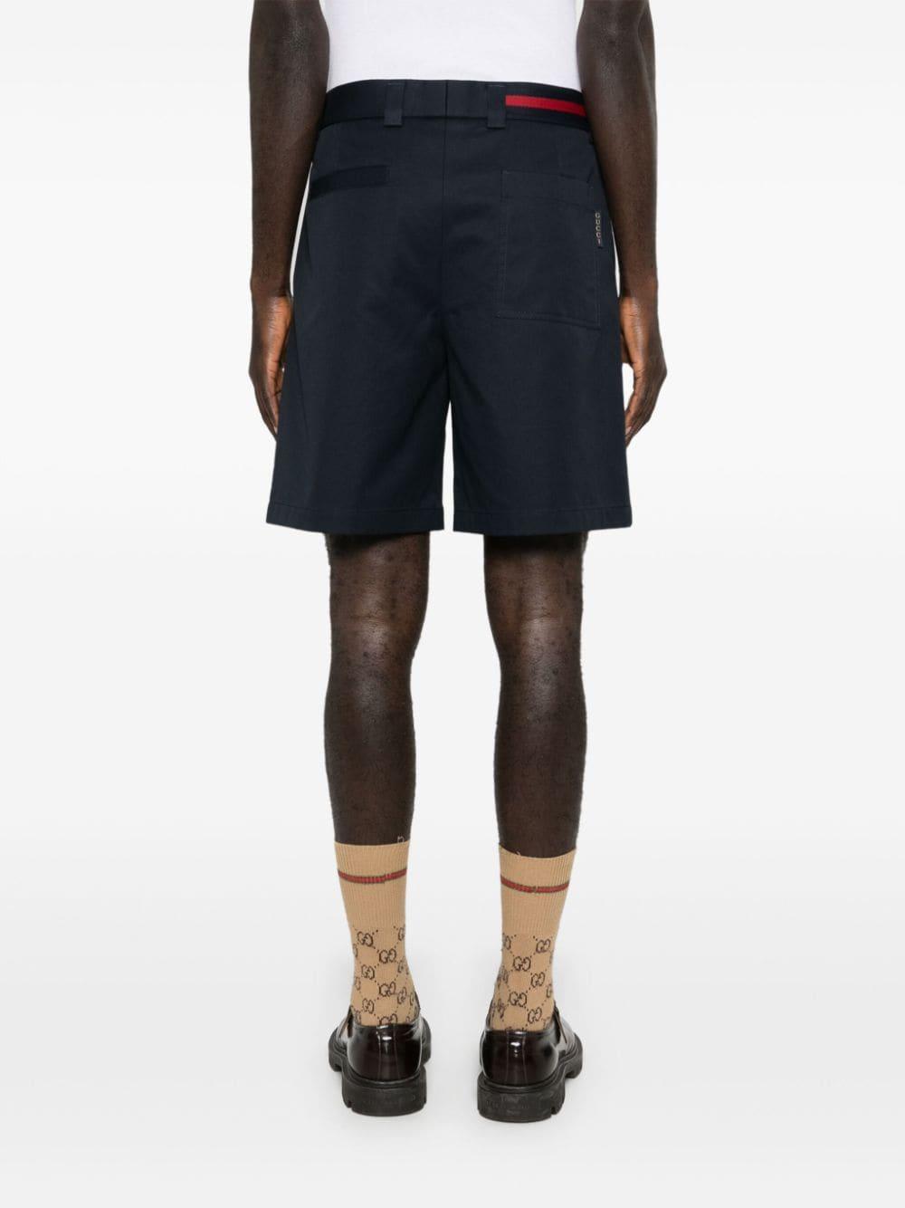 Web-stripe tailored shorts<BR/><BR/><BR/> 784043 ZAQH54440 GUCCI