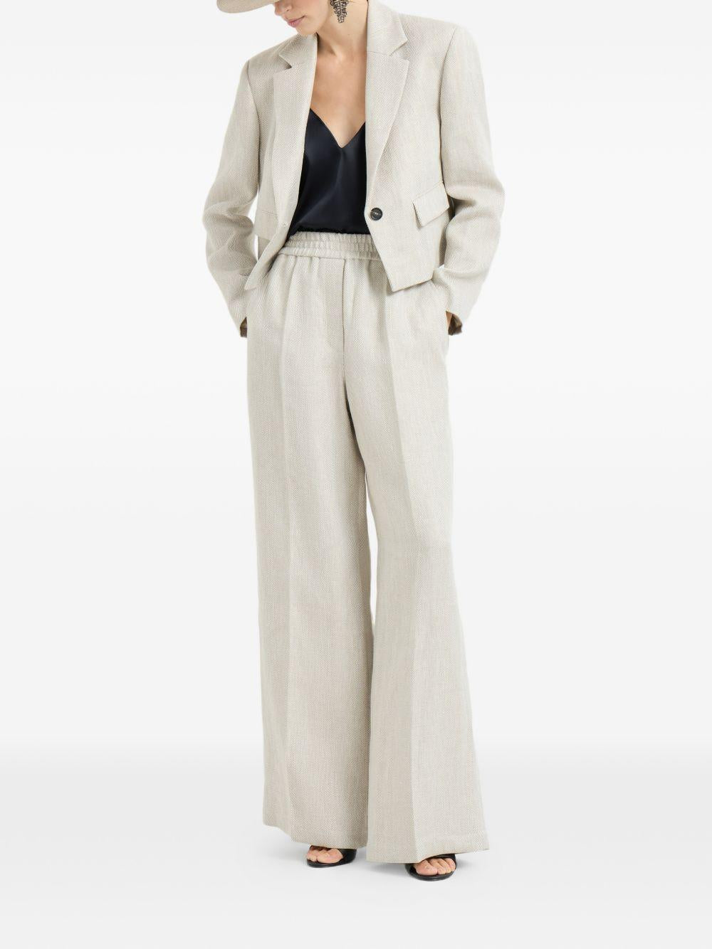 Loose track trousers MH528P9131 C001 BRUNELLO CUCINELLI