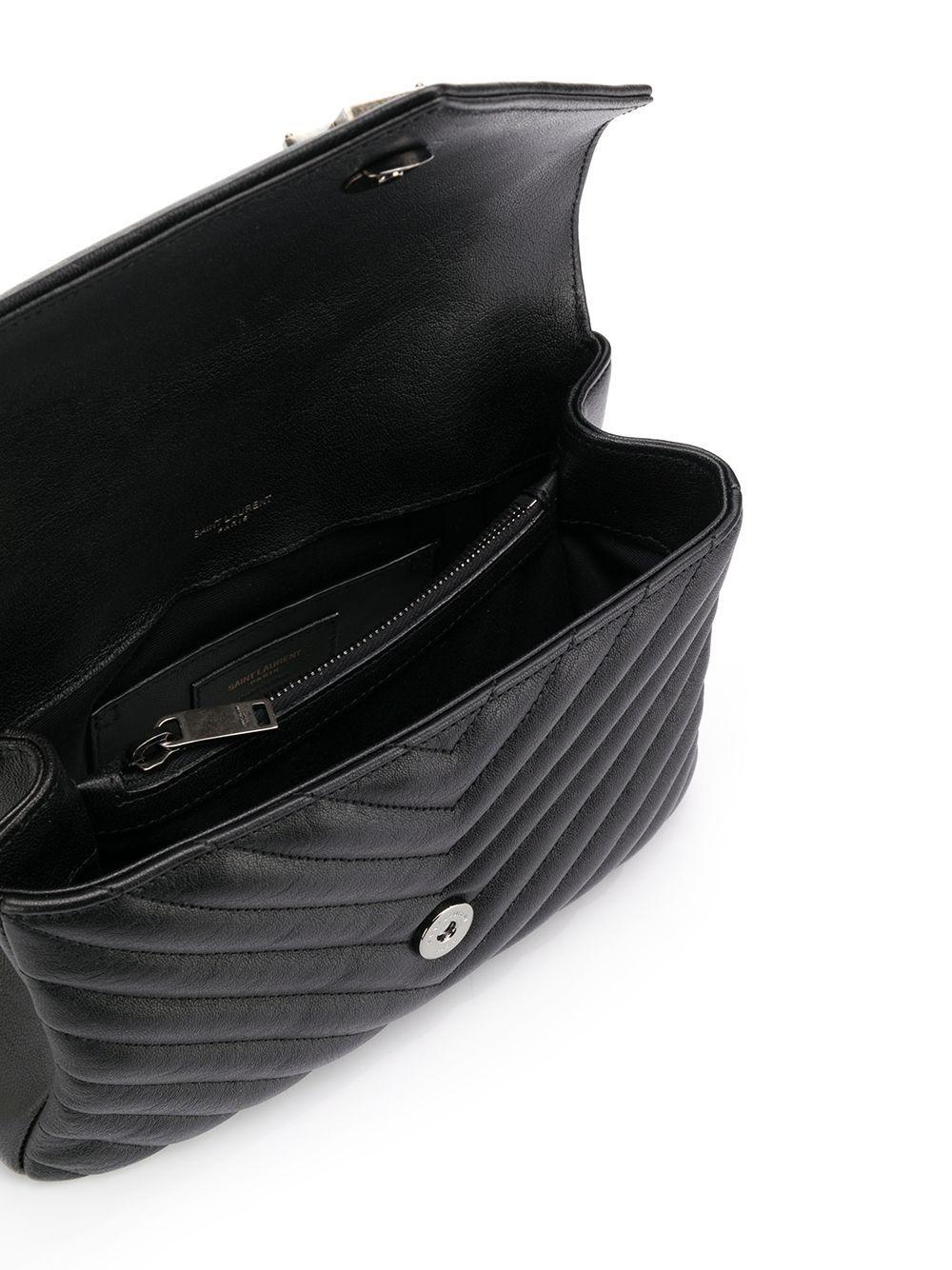 Medium College shoulder bag 600279BRM04 1000 SAINT LAURENT