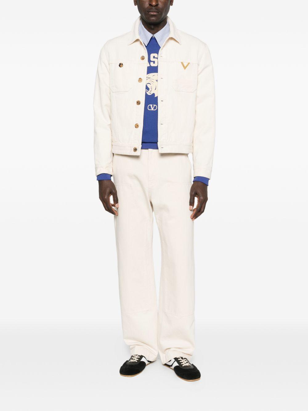 denim jacket 8V3DC14FB9W A03 VALENTINO GARAVANI