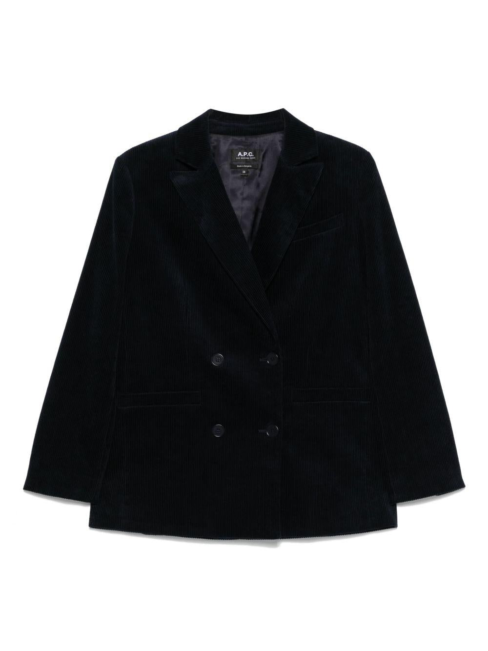 Lucy corduroy blazer COHBB F03212IAK A.P.C.