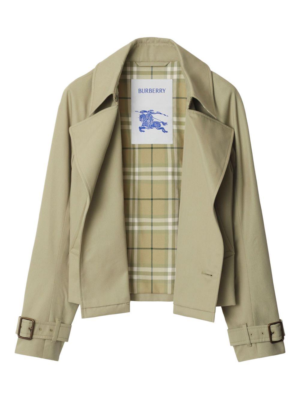 Cotton blend trench jacket 8106341 C2219 BURBERRY