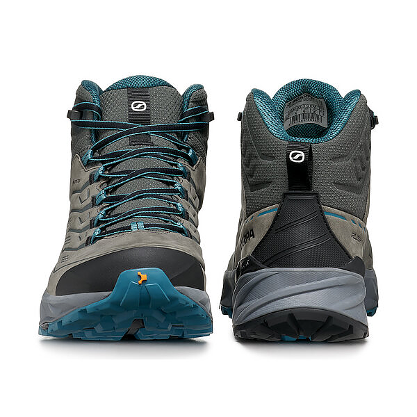 RUSH 2 PRO MID GTX SNEAKERS<BR/> 63134-200 TITANIUM-OCEAN SCARPA