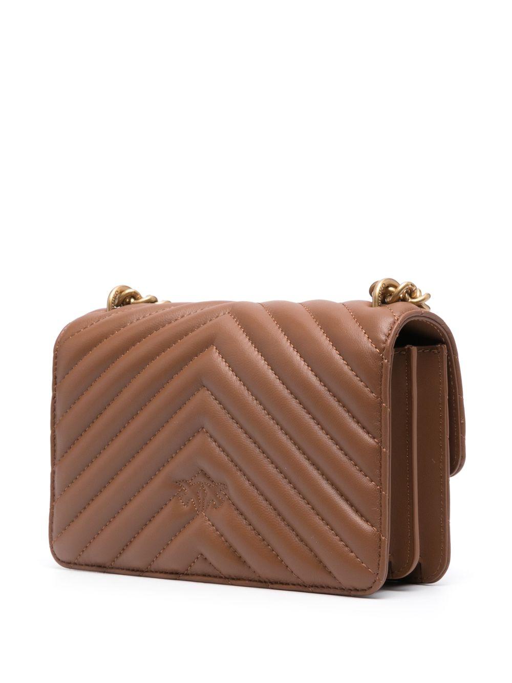 Mini Love Bag One Chevron 100074 A0GKL17Q PINKO