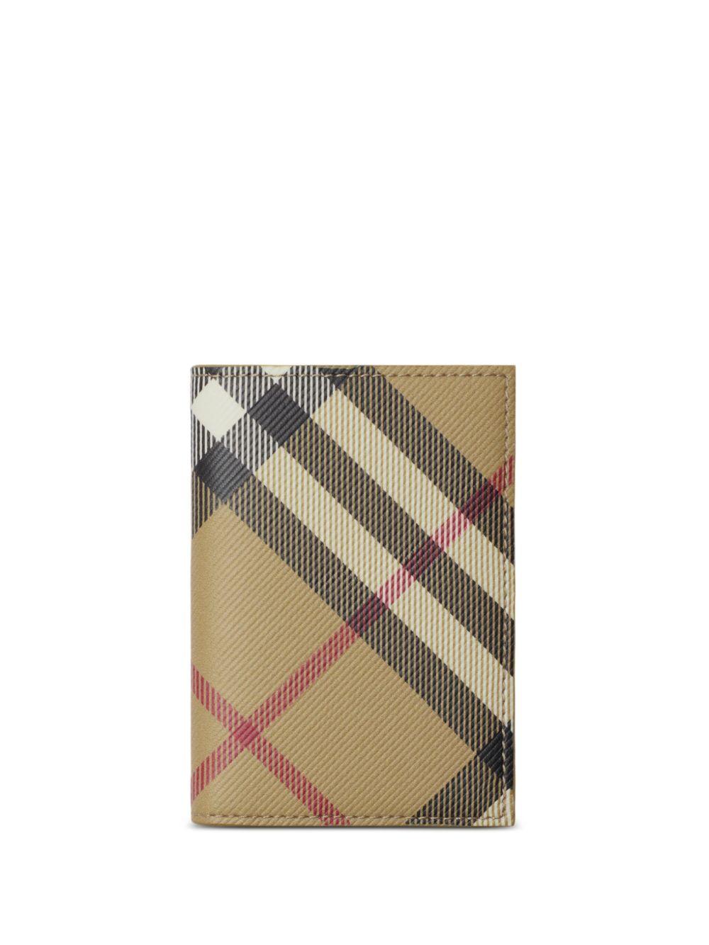 Checkered card holder 8091906 A2021 BURBERRY