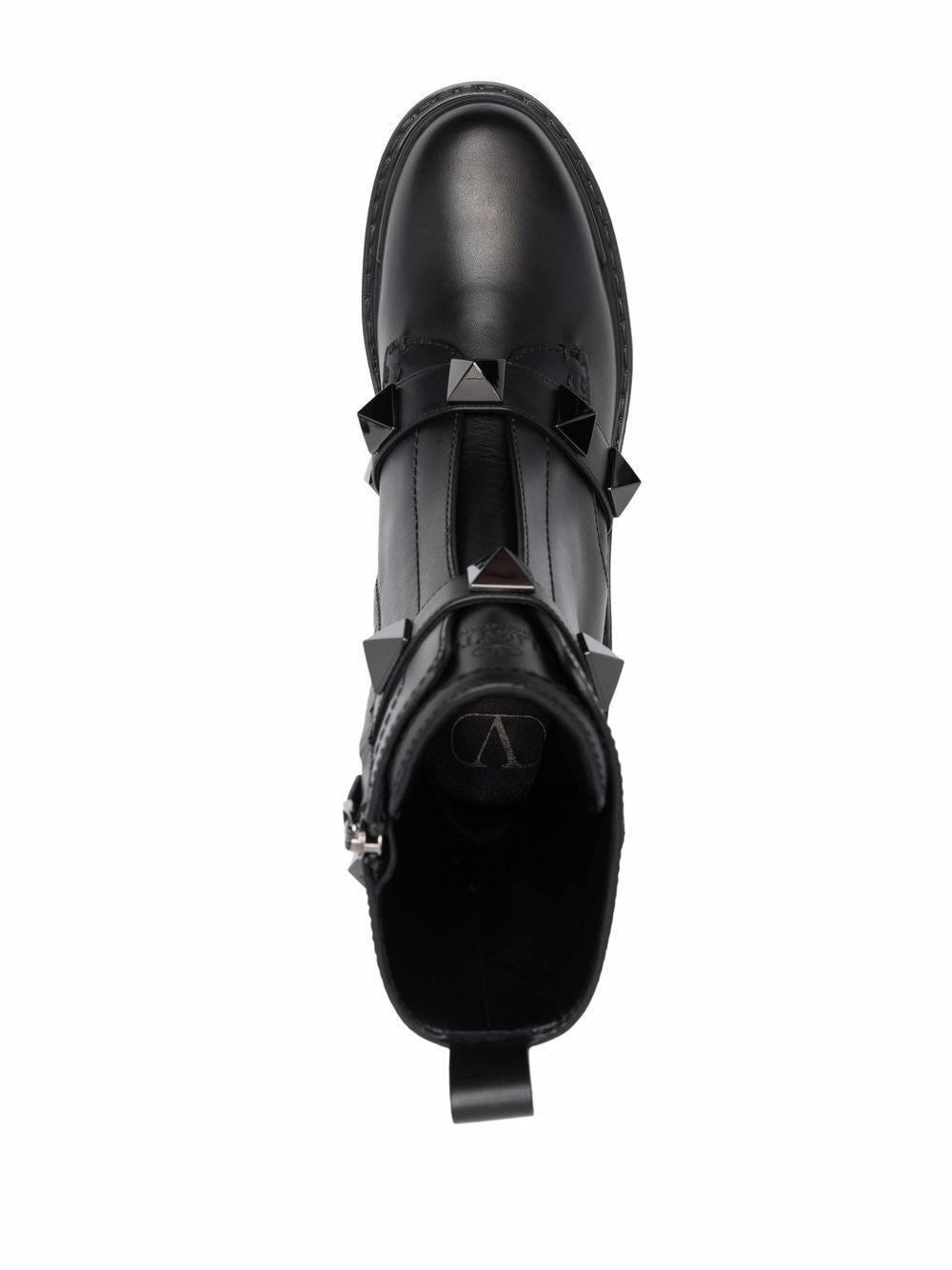 Roman Stud 40mm ankle boots ZW2S0CJ3FYP 0NO VALENTINO GARAVANI