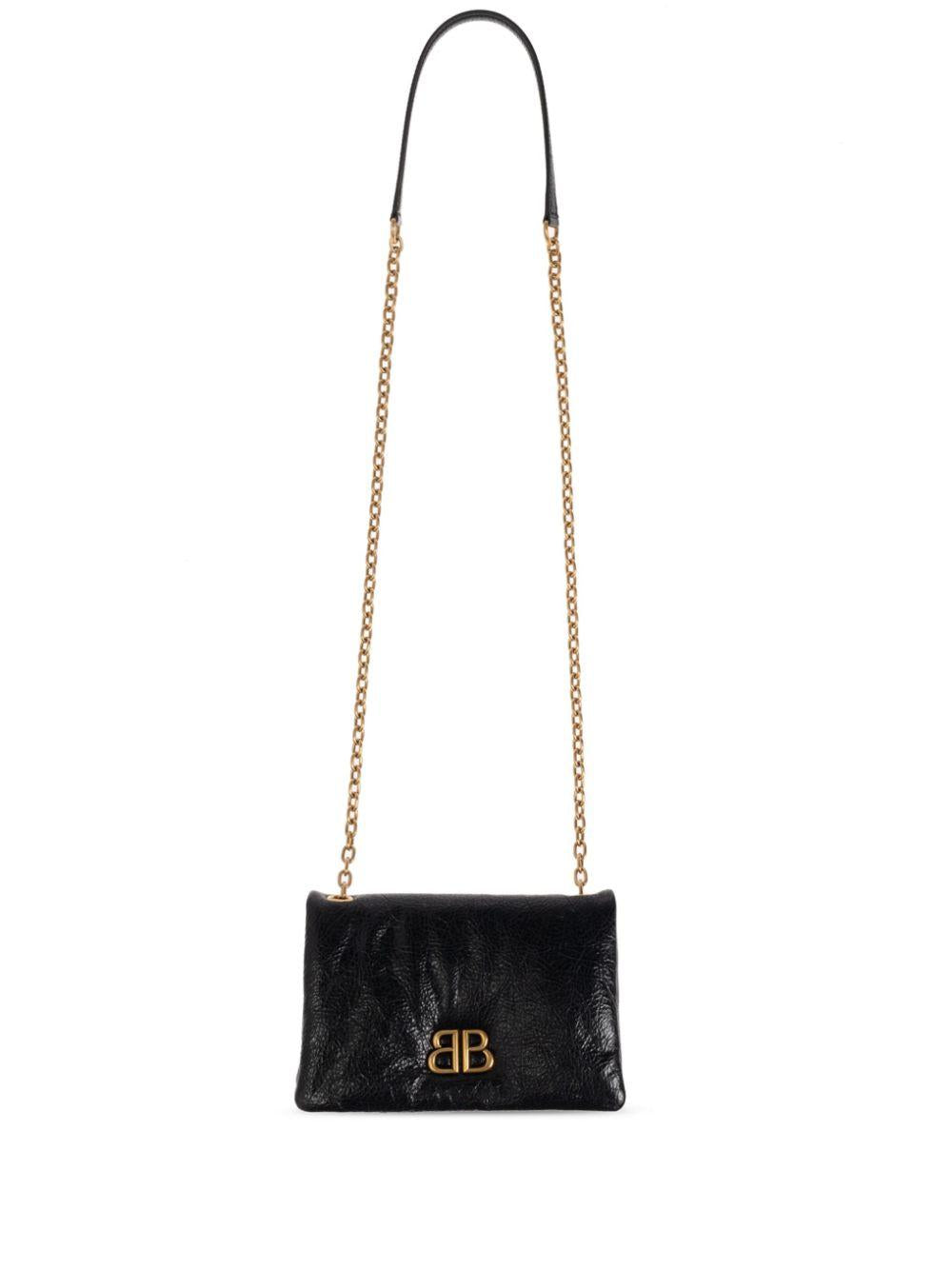 Nano Monaco cross body bag<BR/><BR/><BR/> 810562 2ABLP1000 BALENCIAGA