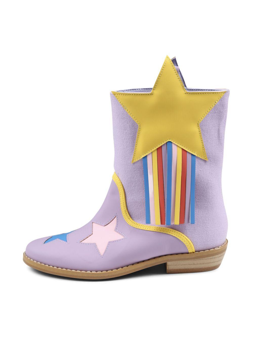 Star Pattern Western Boots TW0C06 Z2794522MC STELLA McCARTNEY KIDS