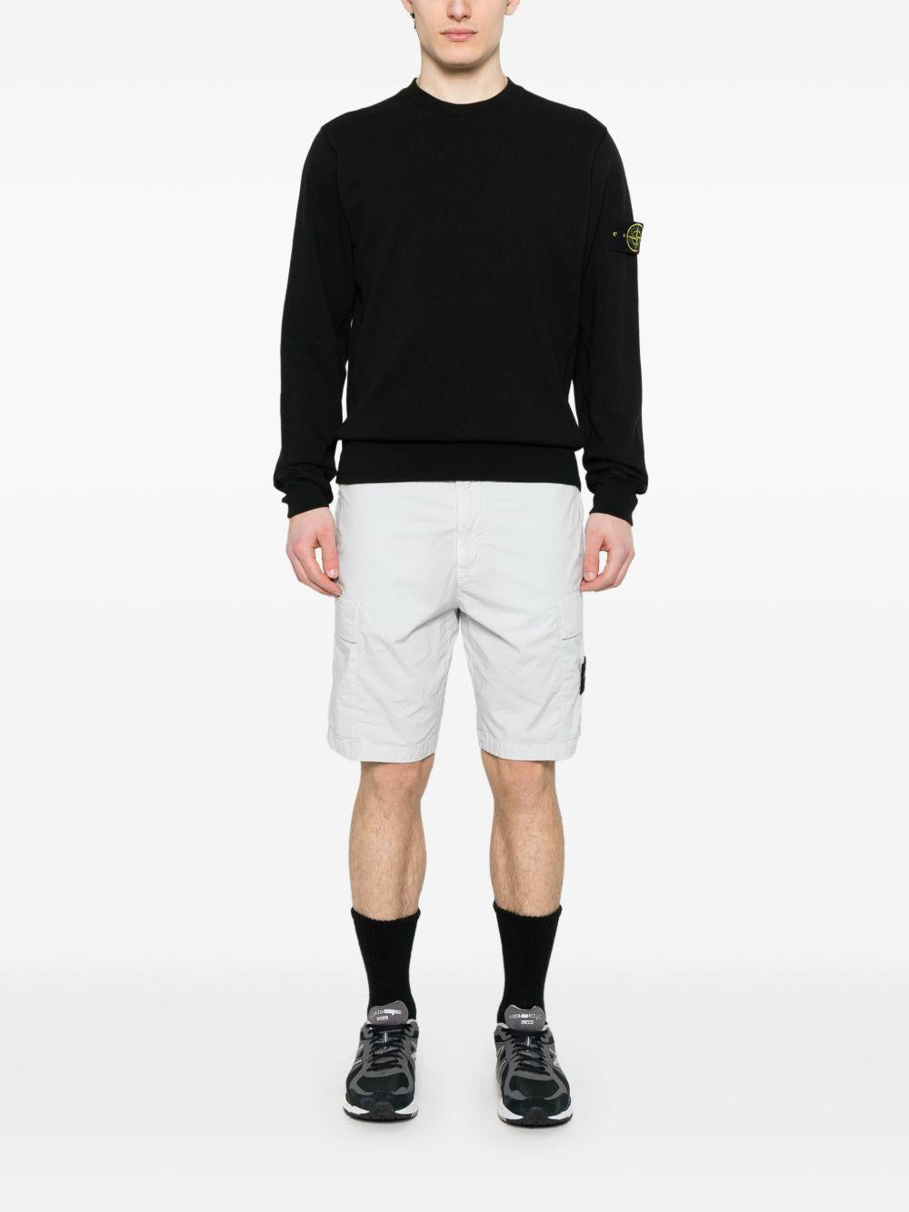 Compass-badge sweatshirt<BR/><BR/> 6100020 S0060V0029 STONE ISLAND