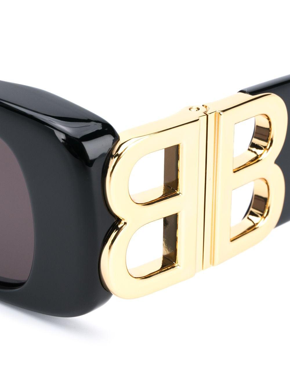 Dynasty rectangle-frame sunglasses 621643 T00011000 BALENCIAGA