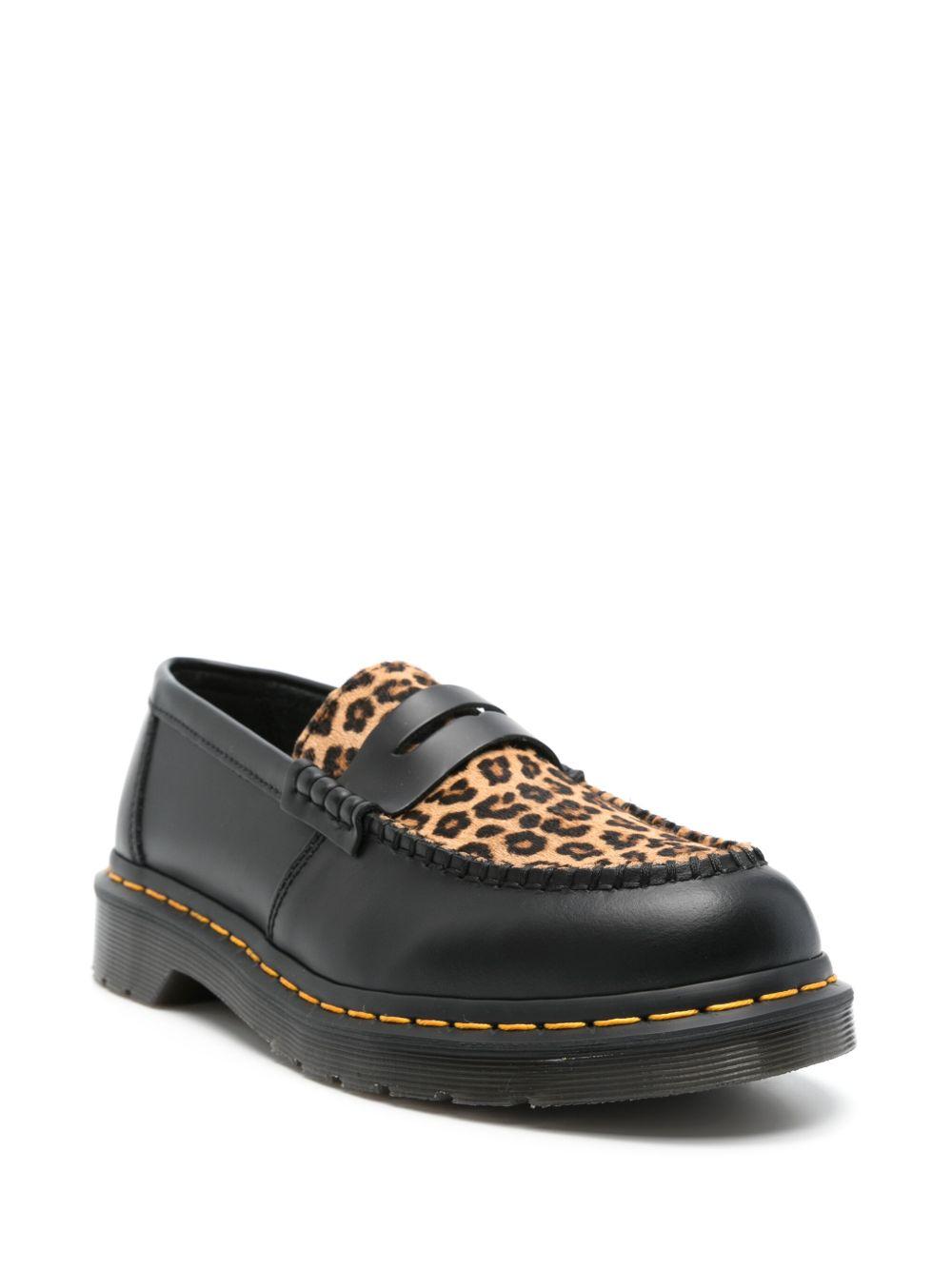 Penton loafers<BR/><BR/><BR/><BR/><BR/><BR/> 41186001 PENTONBLACK/LIGHT TAN SMOOTH DR. MARTENS