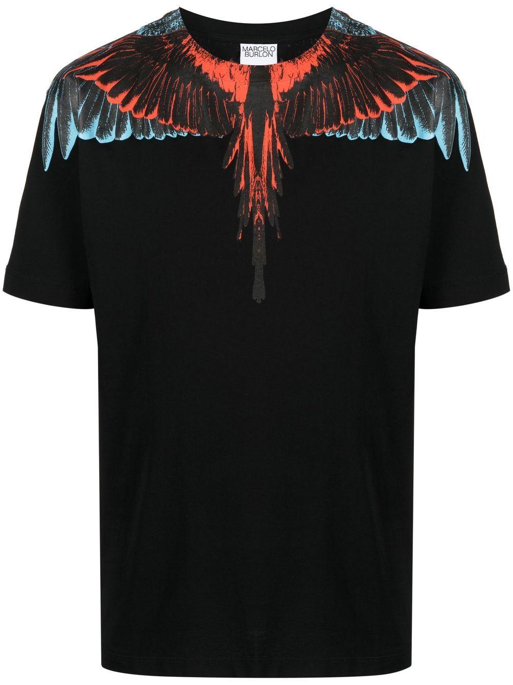 Cotton graphic-print T-shirt CMAA018S23JER001 1025 MARCELO BURLON