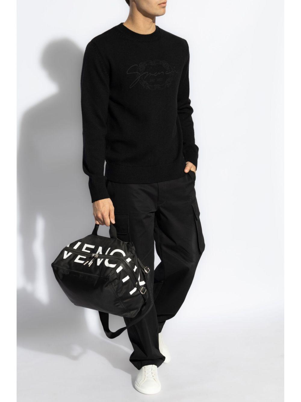 Logo-embroidered jumper<BR/><BR/><BR/> BM90TW4YLC 001 GIVENCHY