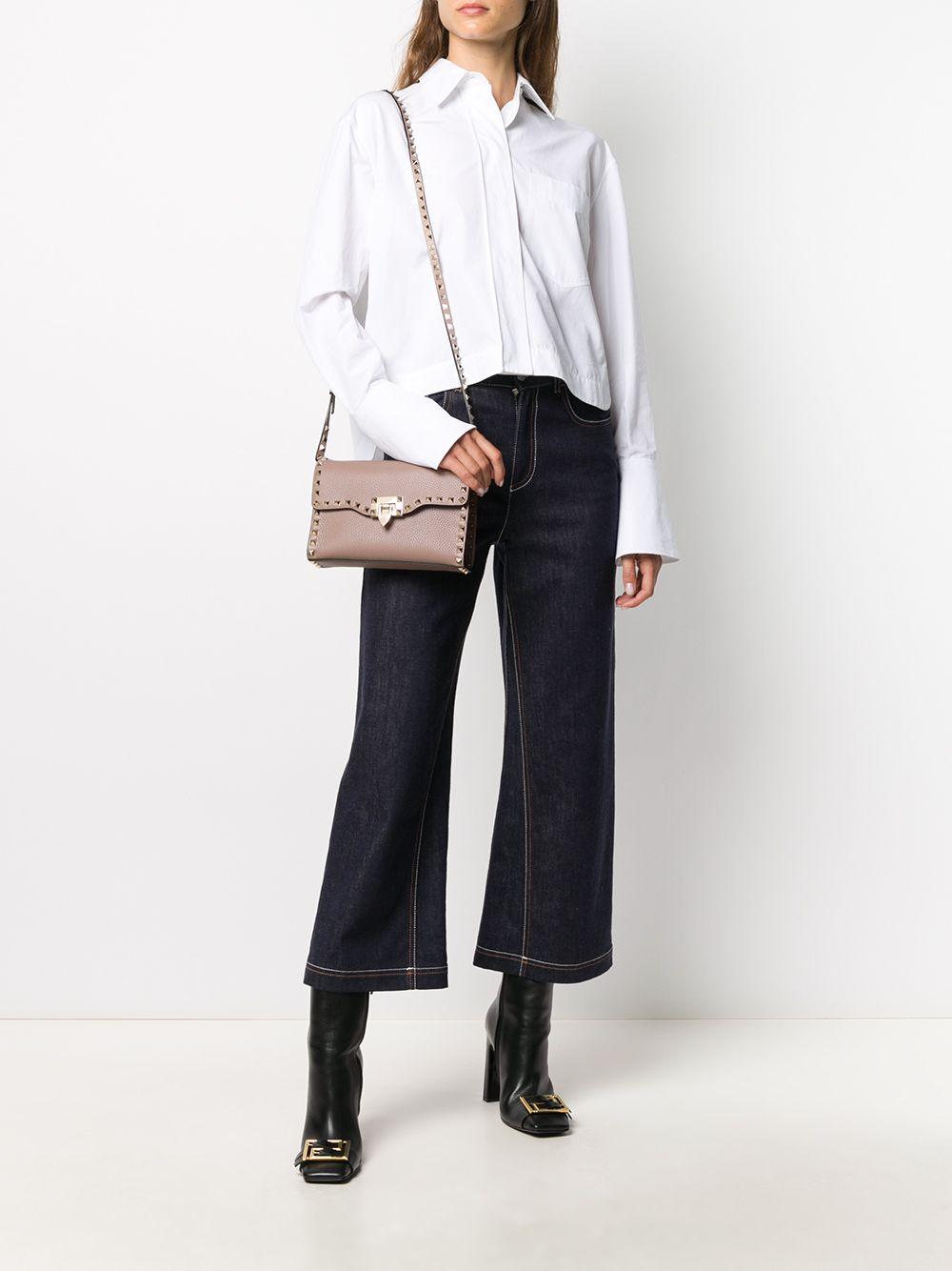 Rockstud clutch bag<BR/><BR/><BR/> 6W2B0181VSF P45 VALENTINO GARAVANI
