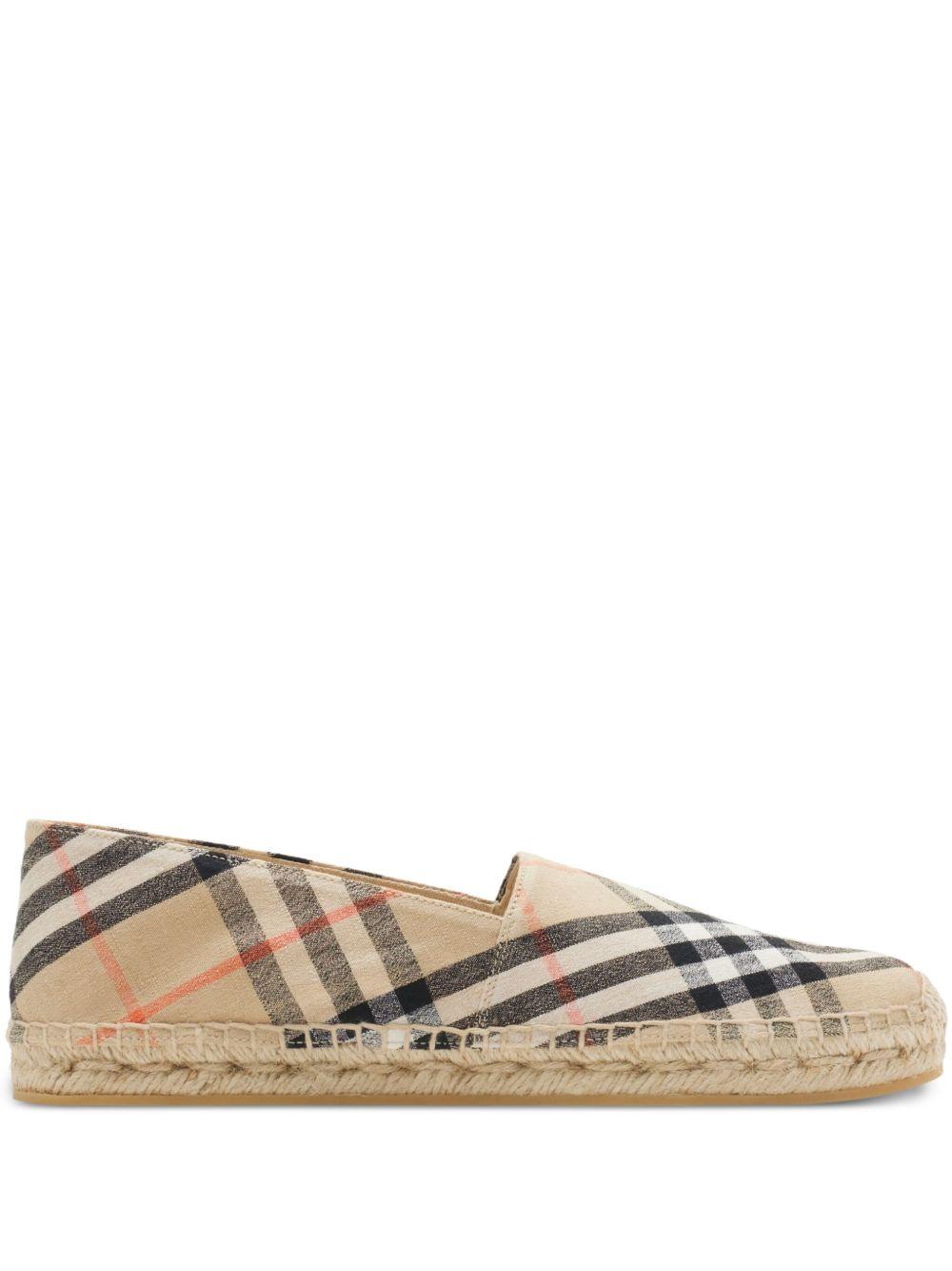 Espadrillas Mews Check 8109180 B9368 BURBERRY