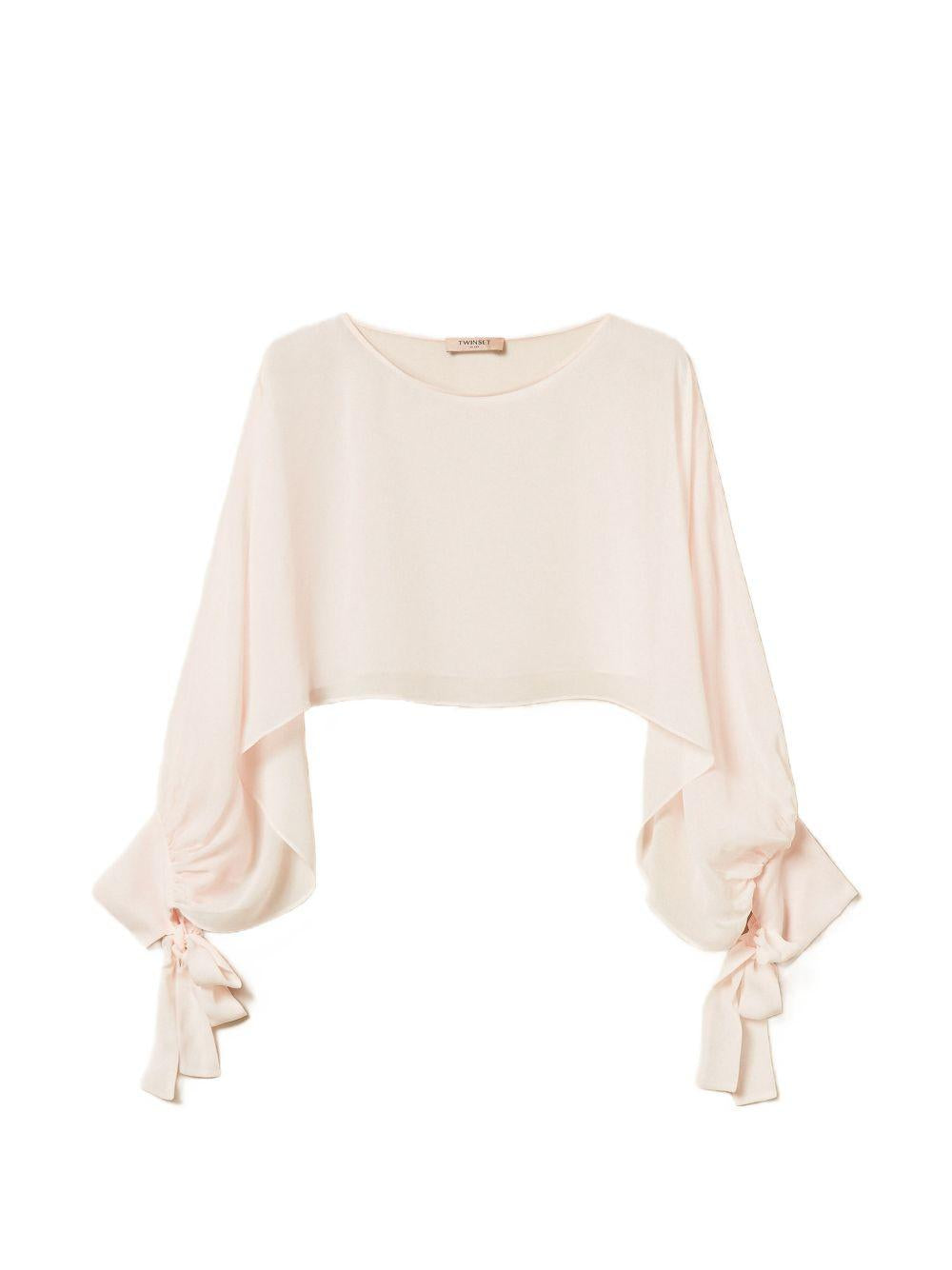 bow-detail cropped blouse 261TP2791 S2157800570 TWINSET