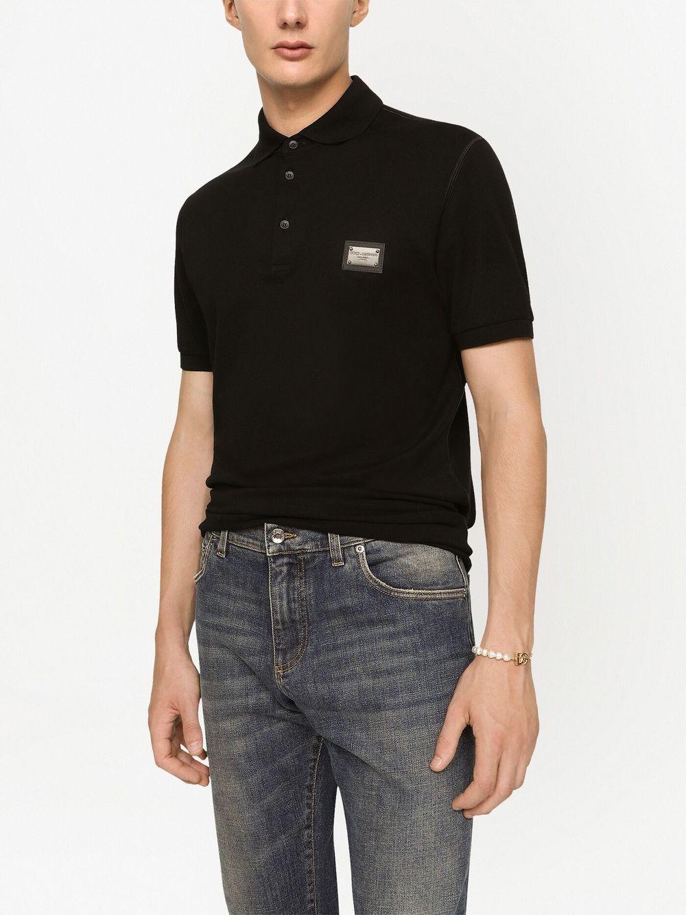 Logo-tag piqué polo shirt G8PL4T G7F2HN0000 DOLCE & GABBANA