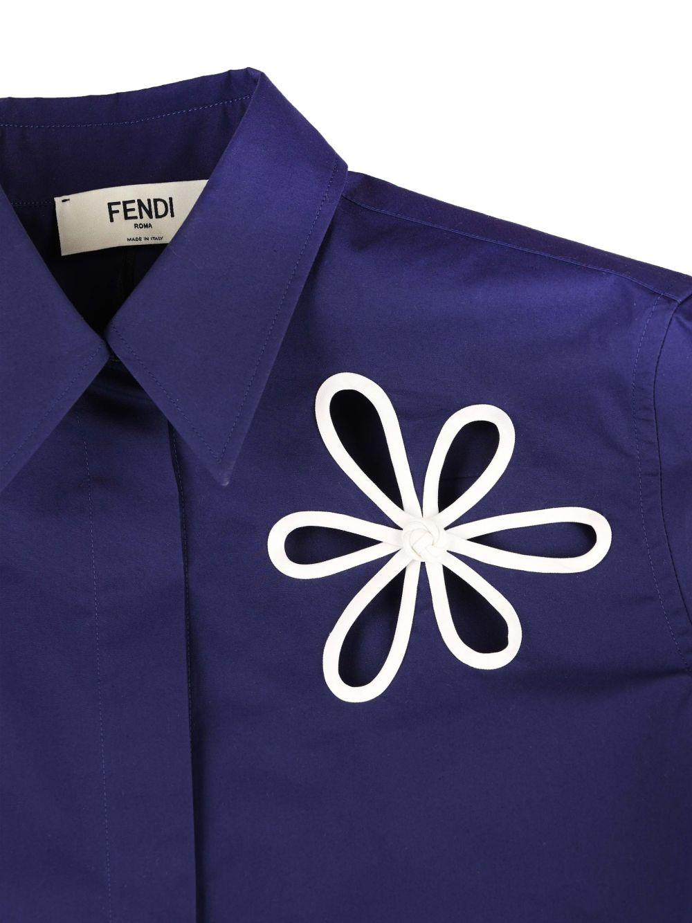 poplin shirt FS8355 AW7VF1W0A FENDI