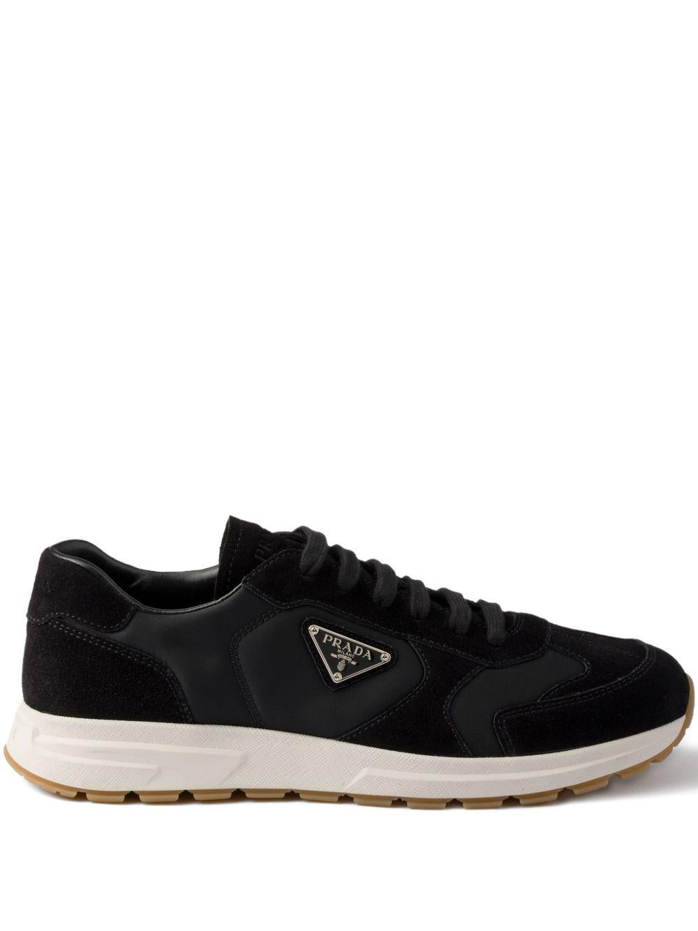 Prax suede and Re-Nylon sneakers 2EE455D7R F-G000F0632 PRADA