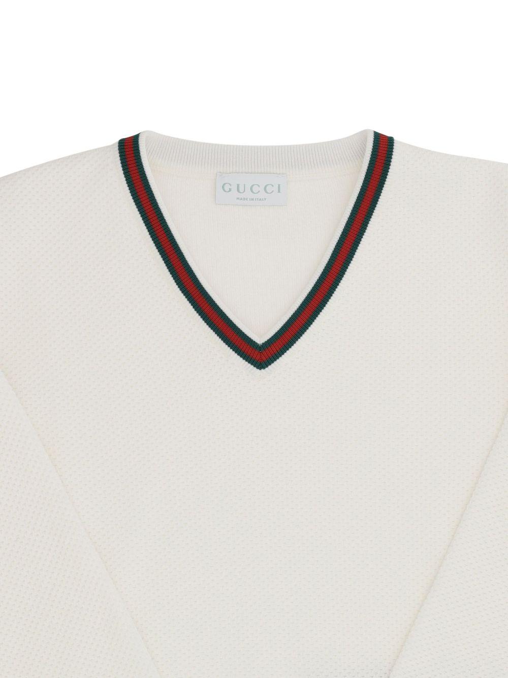 V-neck jumper<BR/><BR/><BR/> 807873 XKEIS9060 GUCCI KIDS