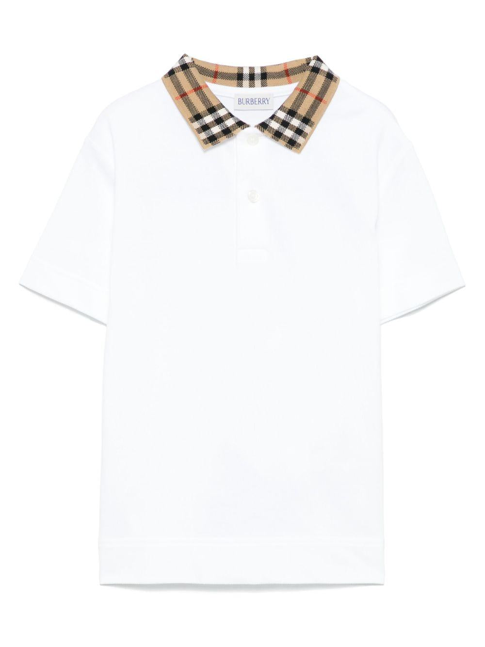 Polo T-shirt 8105571 A1464 BURBERRY KIDS