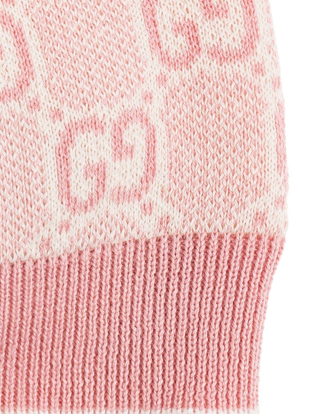 GG cotton beanie<BR/><BR/><BR/> 805839 3K1115878 GUCCI KIDS