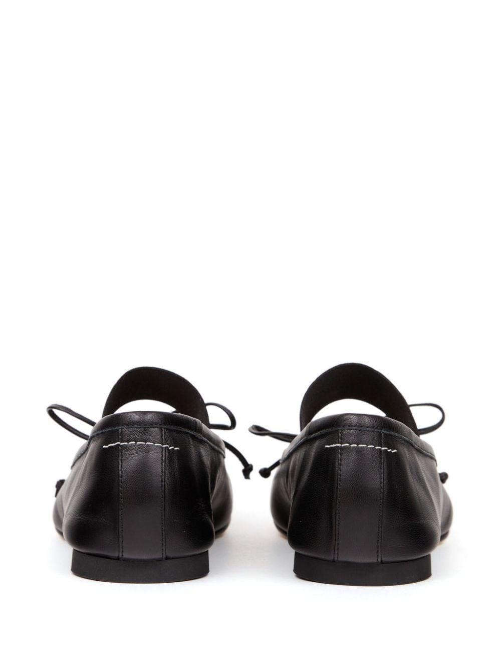 Anatomic Numbers-motif ballerinas S59WZ0099 P3628T8013 MM6 Maison Margiela