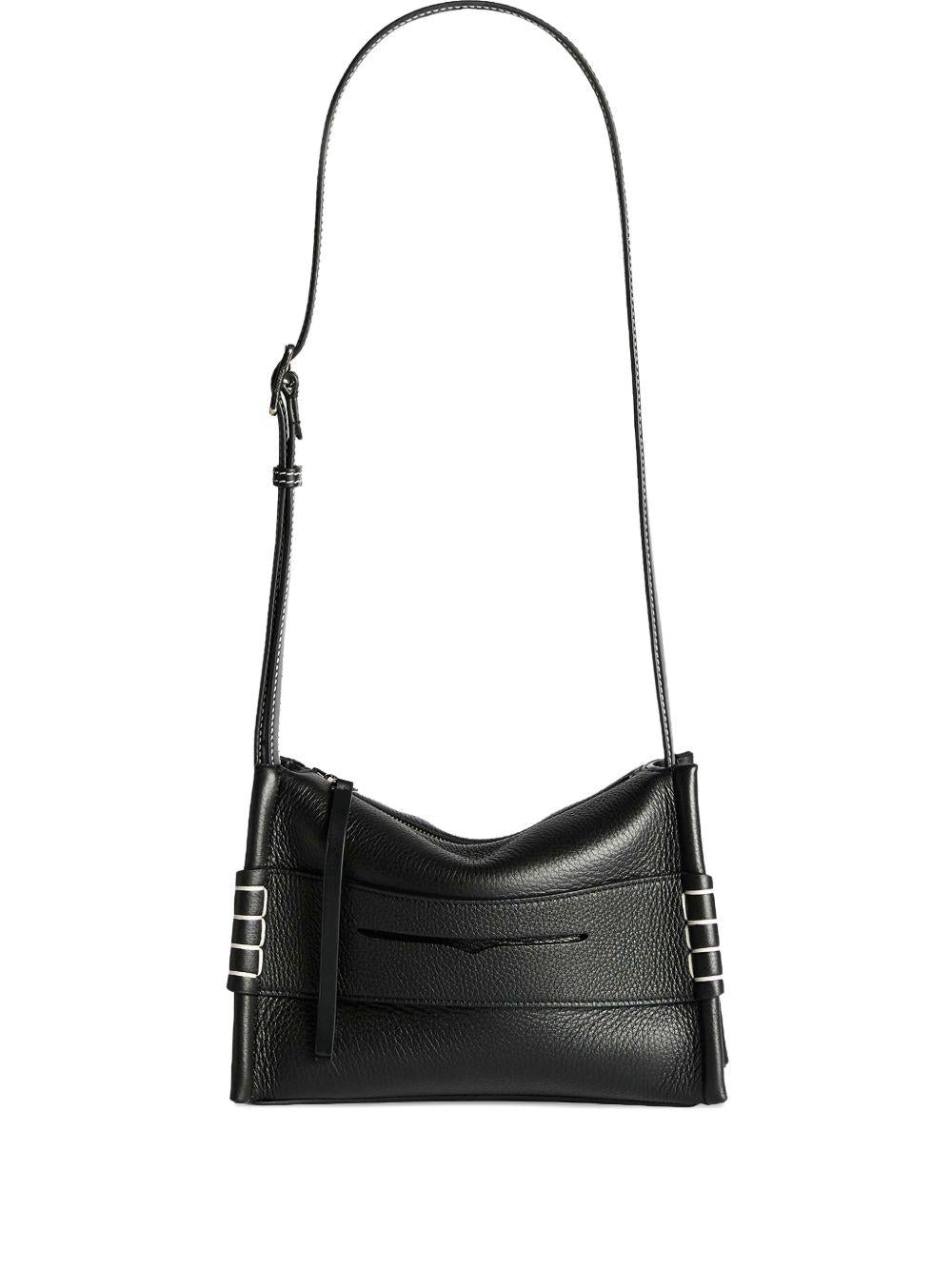 Small messenger loafer bag in chocolate brown leather HB0767 LA0377999 JW ANDERSON