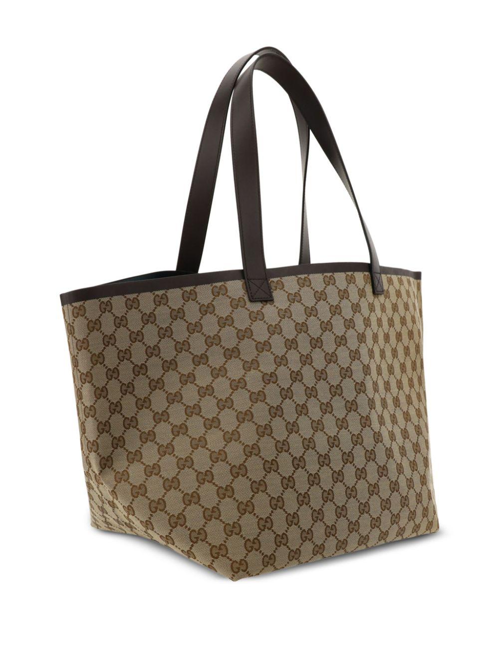 Medium GG-canvas tote bag<BR/><BR/><BR/> 788203 FADH39786 GUCCI