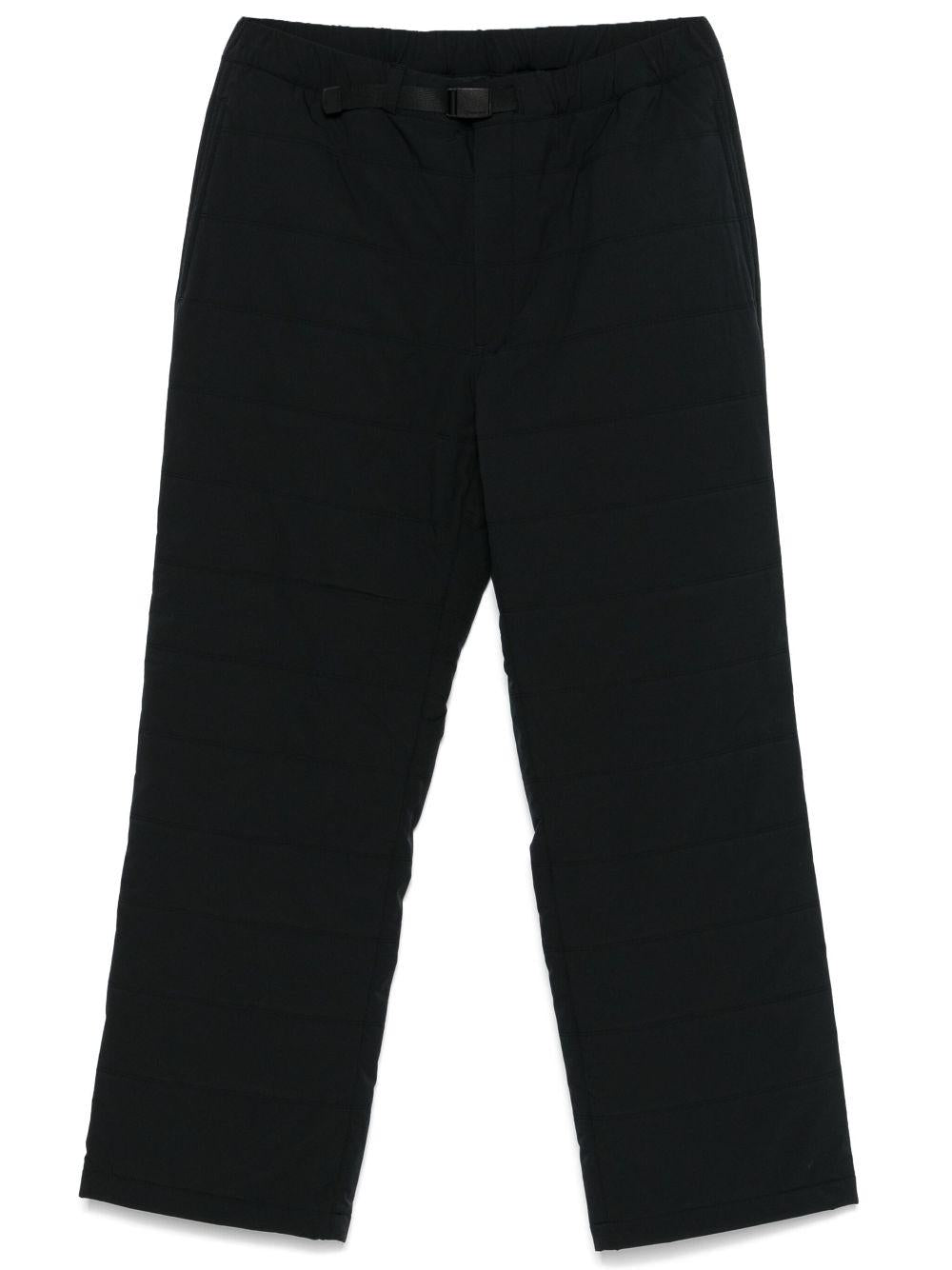 Flexible insulated trousers<BR/><BR/> PA-24AU003 BLACK SNOW PEAK
