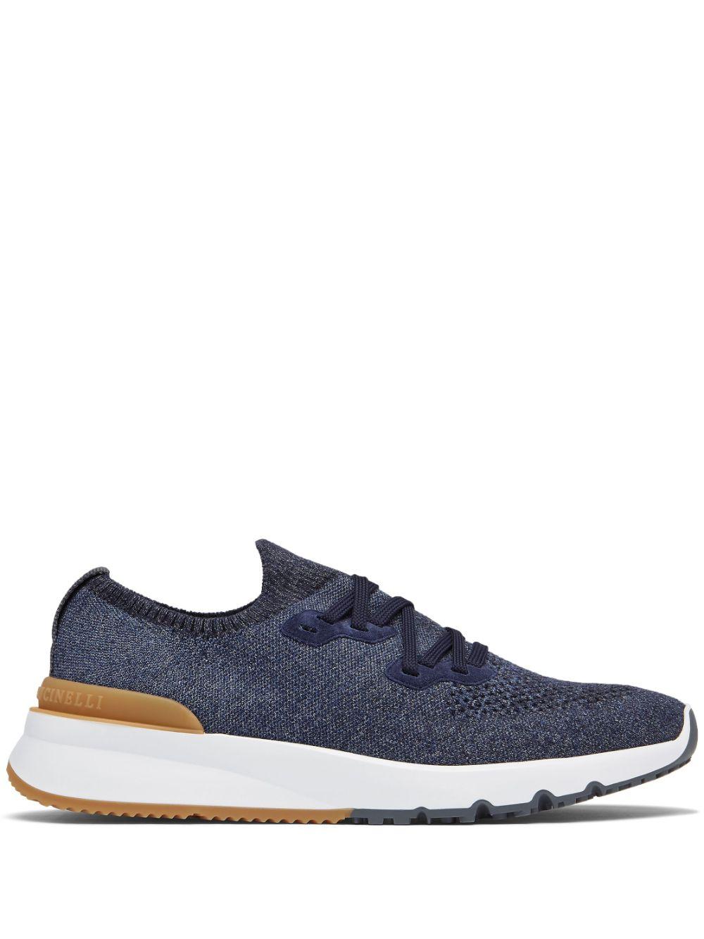 Blue sneakers <BR/><BR/> MZUKISO250 CO250 BRUNELLO CUCINELLI