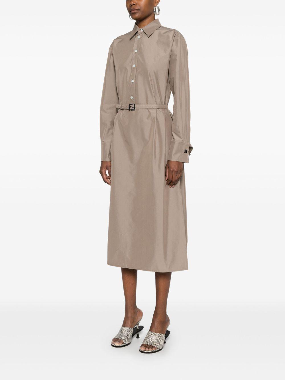 Poplin shirt dress<BR/><BR/> FDD311 AQ3KF1SA0 FENDI