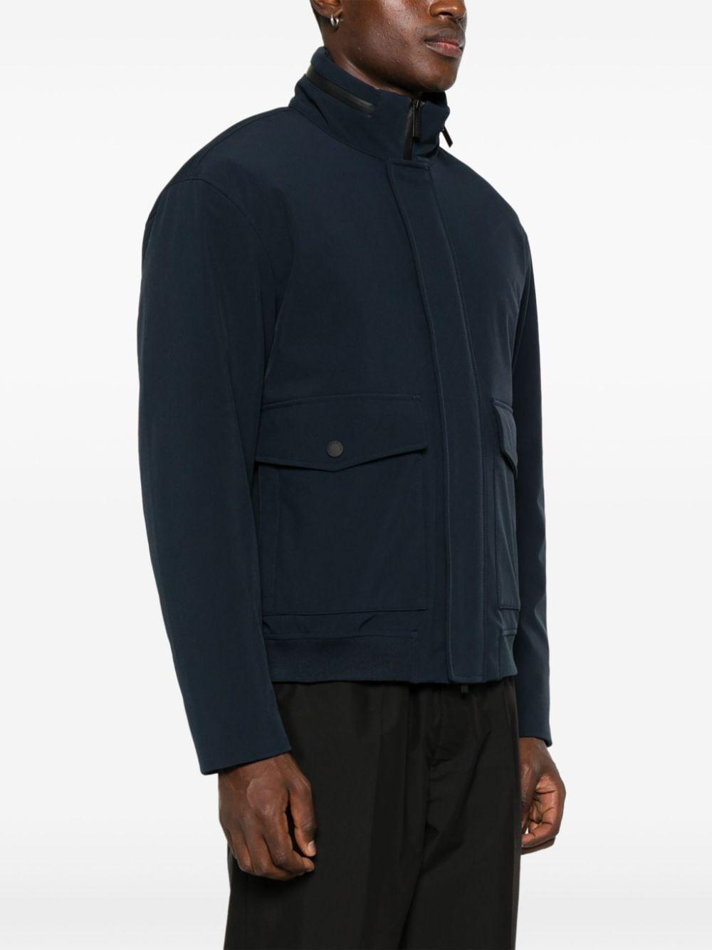 Soft shell bomber jacket<BR/><BR/> CFWOOU0920MRUT3496 3989 WOOLRICH